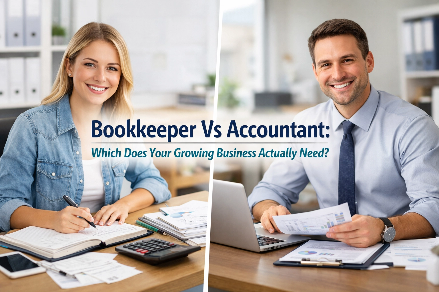 Bookkeeper Vs Accountant: Which Does Your Growing Business Actually Need?